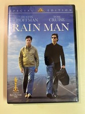 Rain Man DVD, Special Edition, 1988 Drama, Dustin Hoffman, Tom Cruise, Bonus