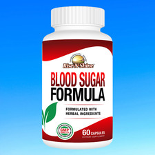 BLOOD SUGAR SUPPLEMENT - Support Blood Sugar Levels Within Normal Range 60 ct.