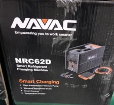 NAVAC NRC62D, refrigerant charging machine