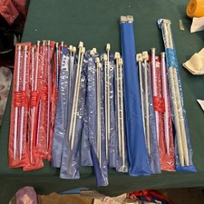 Lot Of Knitting Needles 13 Packs Of All Sizes