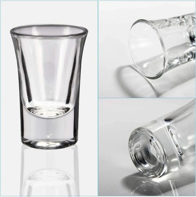 12 Pack Shot Glasses 1 Oz Shot Glasses Set With Heavy Base Clear NIB