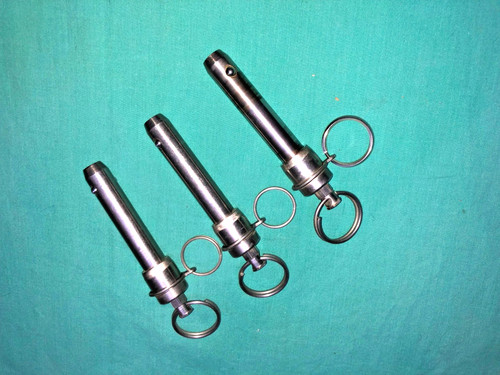 Lockwell MS 17990C818  1/2" x 1.8 Steel Push Pull Ball Lock Quick Release Pin
