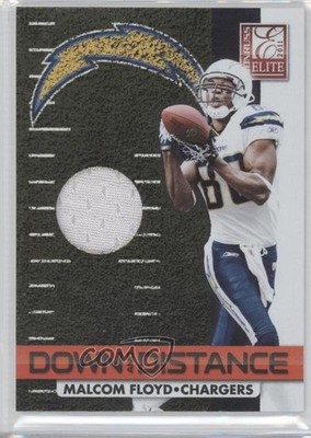 2011 Donruss Elite Down and Distance Materials 86/299 Malcom Floyd #24 0a1