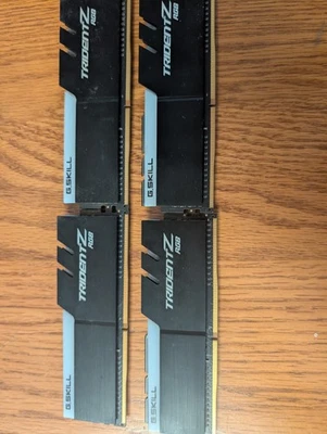 G.SKILL Trident Z RGB DDR4-3200 32GB (4x8GB) DIMM Desktop Memory - image 1 of 2