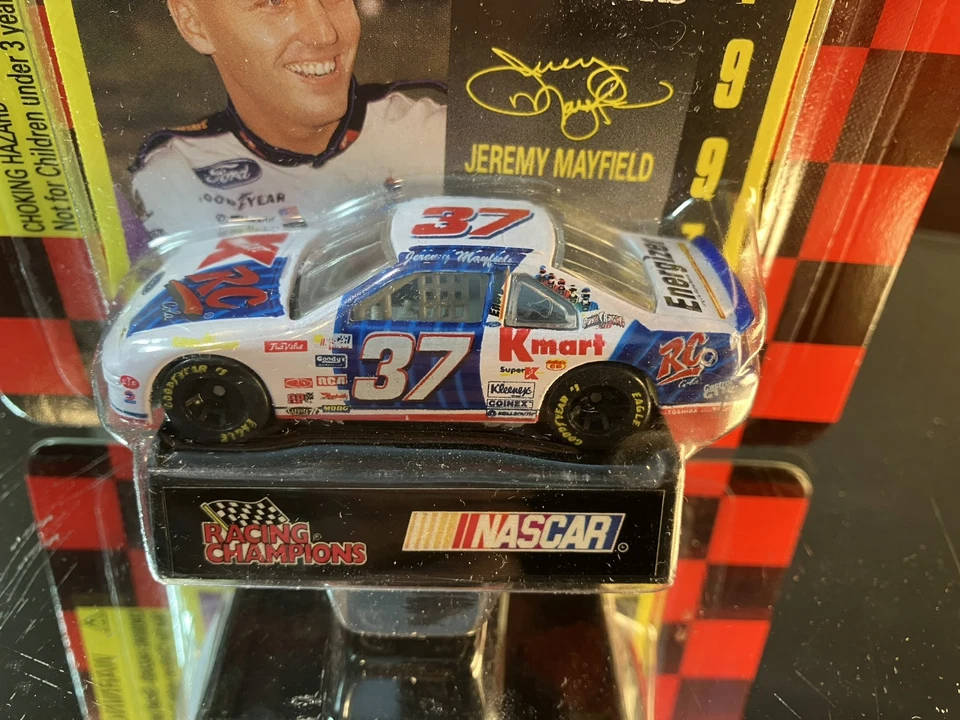 Джереми Мэйфилд No37 Kmart RC Cola Power Rangers 1997 Ford Thunderbird 1:64 - Изображение 3 из 4