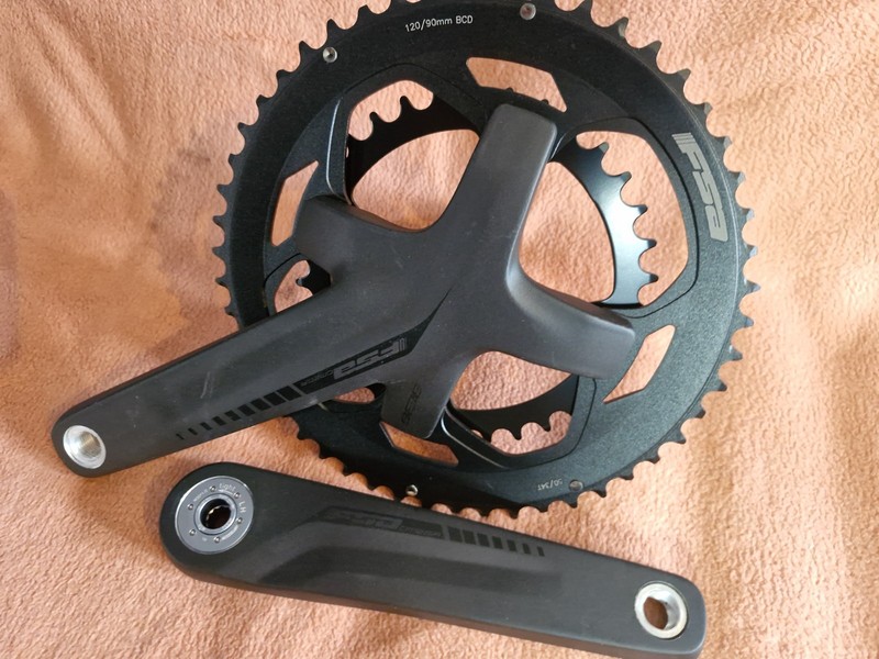 FSA Omega Crankset 2x 172.5mm 50/34T