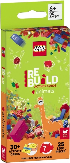 LEGO® Books: ReBuild Activity Cards: Animals (with over 30 activity cards and - Image 7