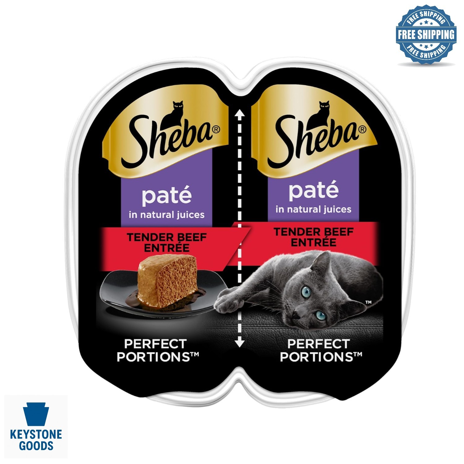Pate - Tender Beef, 2.6 Oz Twin-pack For Adult ...