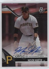 2021 Bowman Platinum Top Prospects Pink 117/199 Mason Martin #TOP-86 Auto 2s2