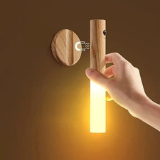 LED Nachtlicht mit Bewegungsmelder &ndash; USB Akku, magnetisch, Wandlampe Downlight