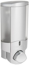 Better Living Products 76130-1 1-Chamber Soap Dispenser Satin Silver