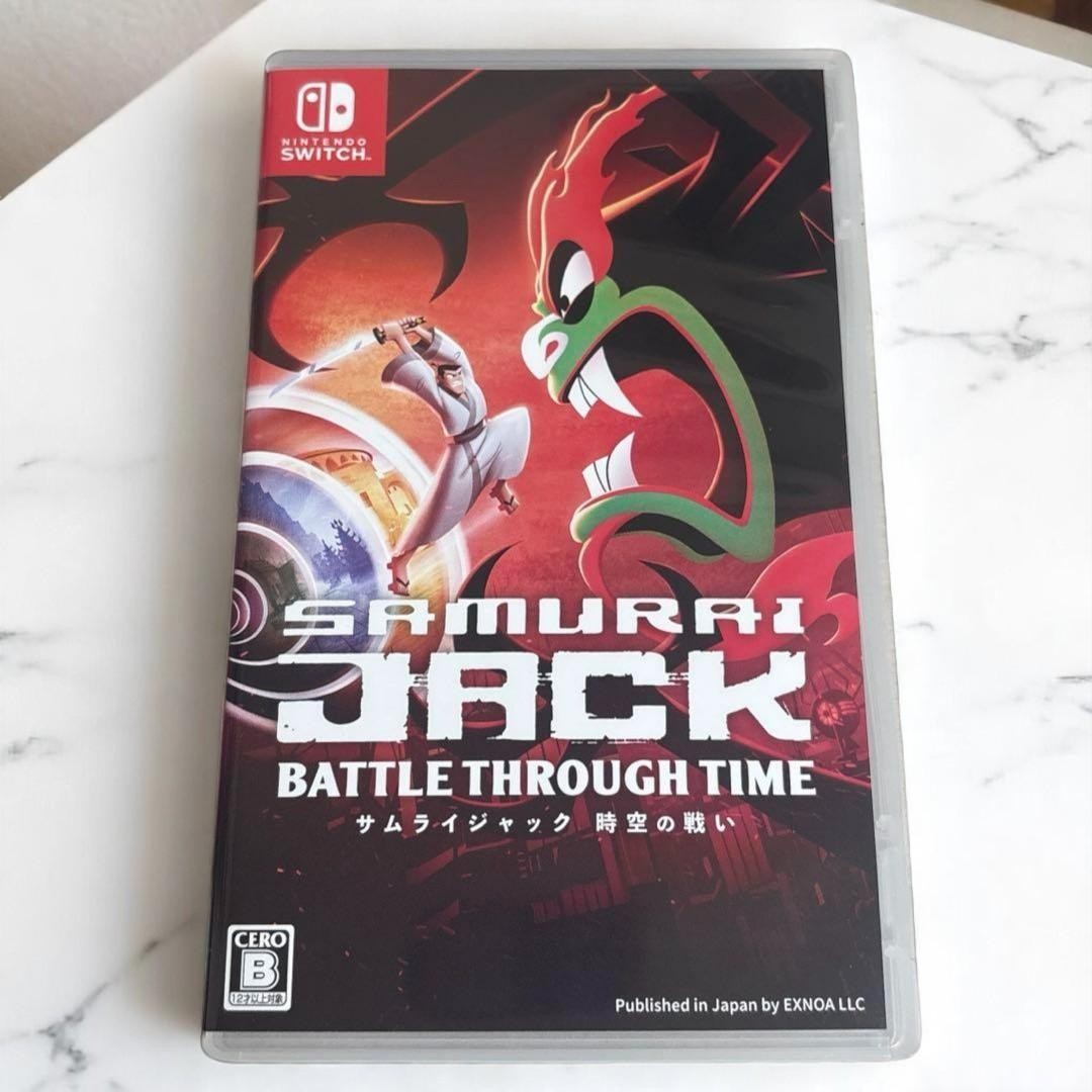 used Samurai Jack Battle Through Time Limited Nintendo Switch Game