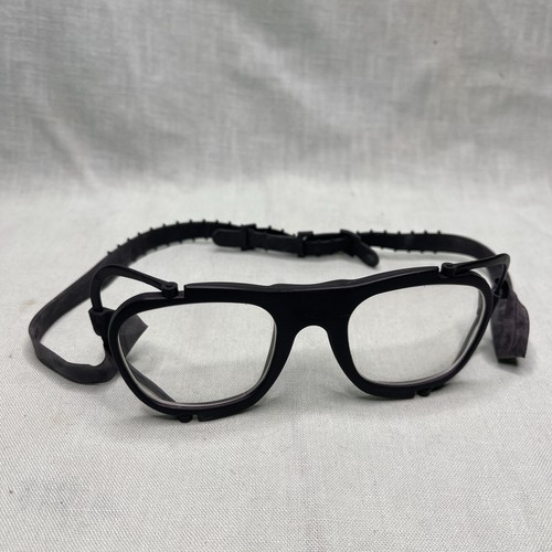 Kapco Z87 Safety Glasses Military Goggles Nylon Frame Strap Tactical GI