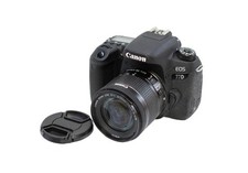  MA5 Canon EOS 77D 24.2 MP Digital SLR Camera w/ 18-55 mm Lens, 1 Battery