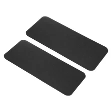 2Pcs Felt Base Shaper 14.6x6.7 Inch Rectangle Bag Bottom Shaper Pad Black