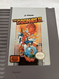 The Goonies 2 (Nintendo Entertainment System, NES, 1987) cartuccia con custodia antipolvere