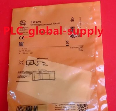 1PCS New original IGT203 IFM IGT203 Proximity Switch Sensor  Fast shipment #vn
