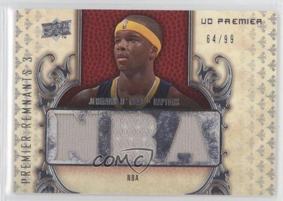 2008-09 UD Premier Remnants 3 64/99 Jermaine O'Neal #PR3-ON 0bt4