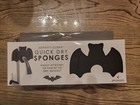 Sophisti-Clean Evriholder Halloween Kitchen Bat Sponge Sponges Black Set Of 4