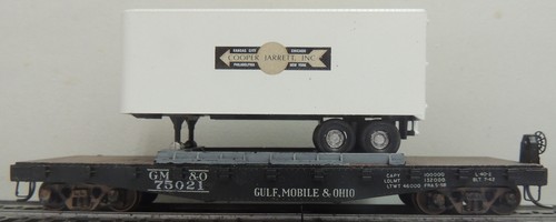 COCHE PLANO ATHEARN GM&O 40' CON CARGA MAGNÉTICA FURGONETA 25' RTR ST MW KD'S CAR # 75021 | Condition: Used