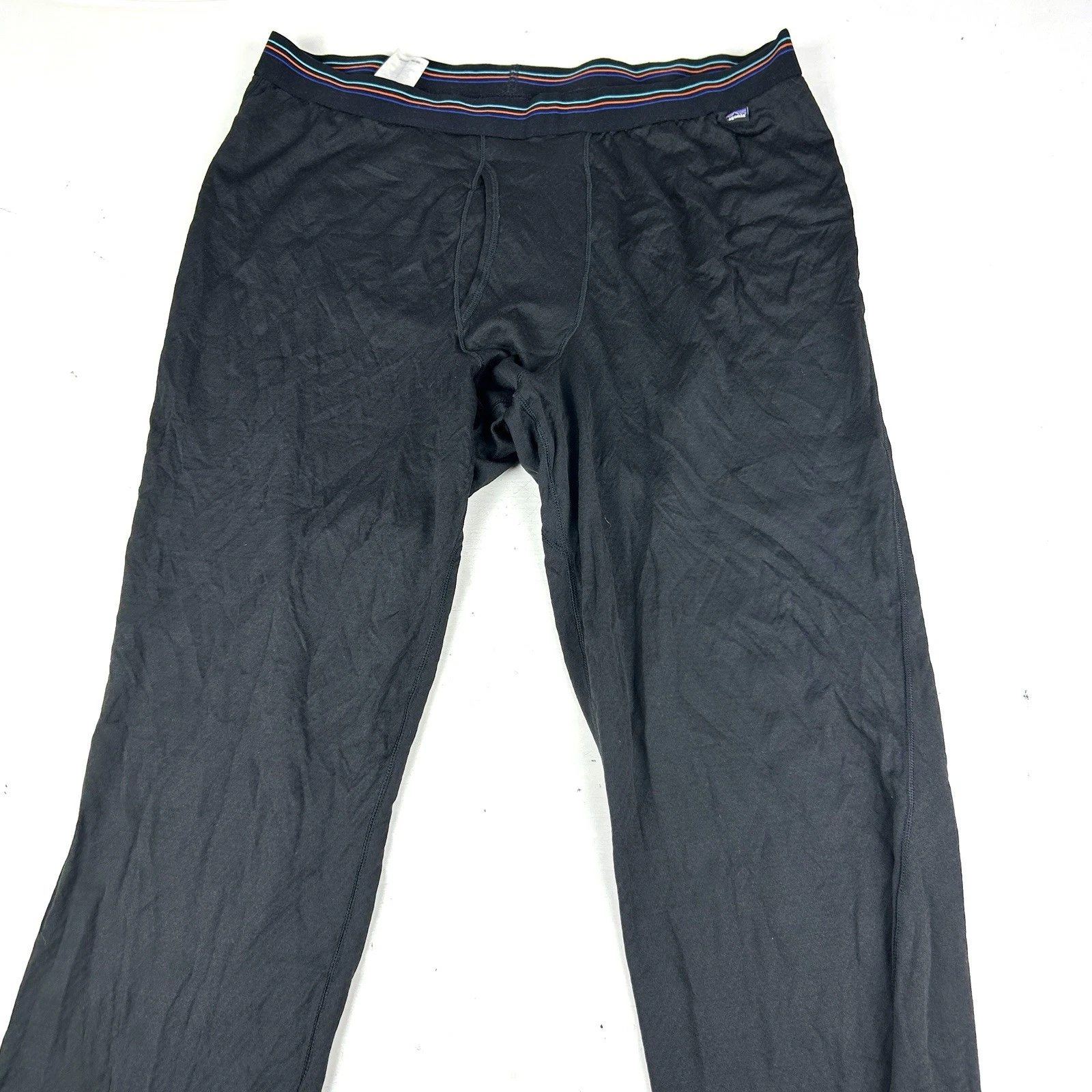 Patagonia Capilene Mid Weight Pants Mens XL Black Base Layer Bottoms