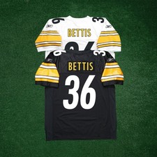 Jerome Bettis Reebok NFL Pittsburgh Steelers Authentic On-Field EQT Jersey