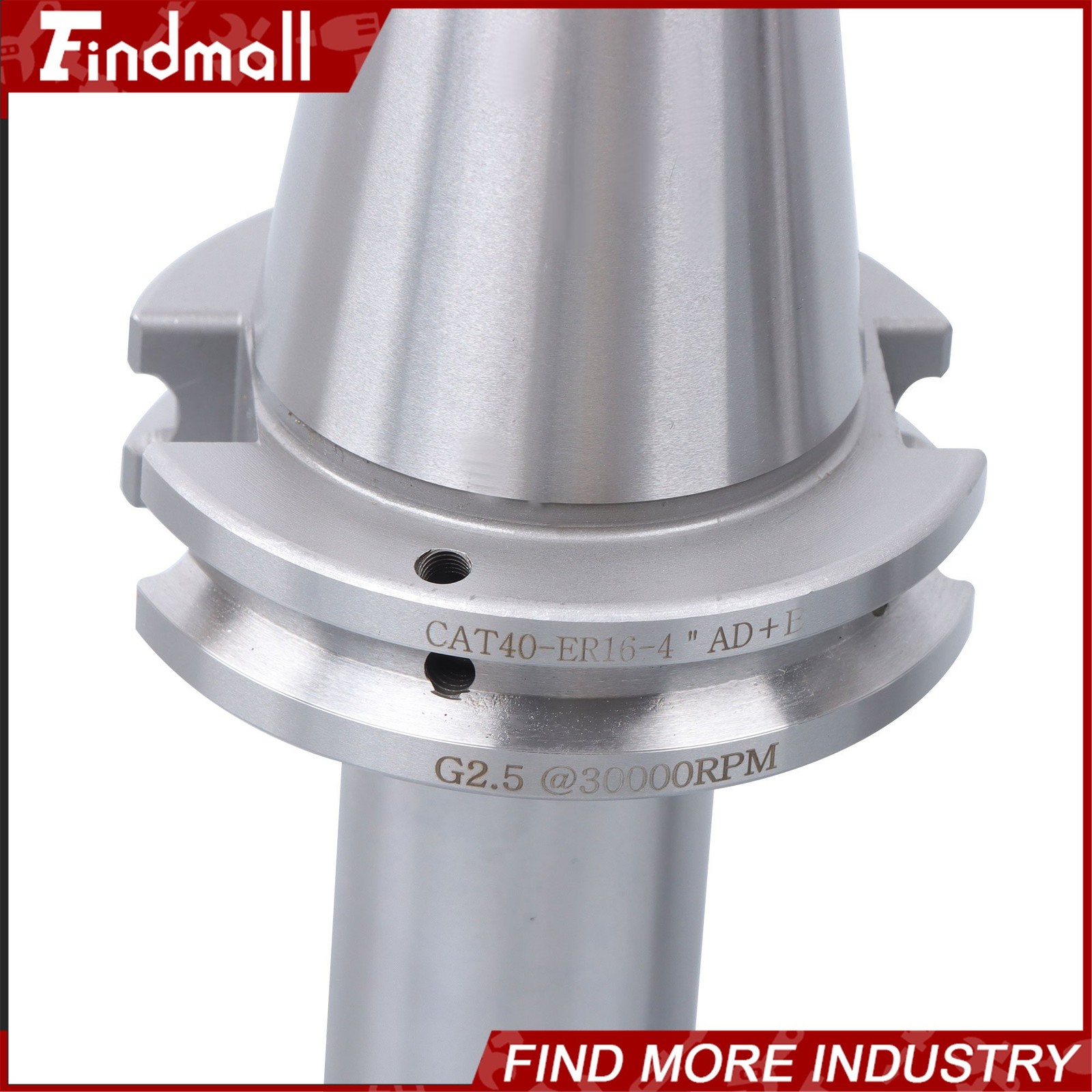Findmall 4Pc CAT40 ER16 Tool Holder Set 2×2.76" 2×4" Balanced 20,000 RPM thumbnail 21