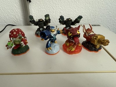 Skylander Giants- 2x Prism Break, Hot Dog, Jet-Vec, Shroomboom, Happy Trigger 