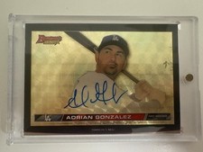 Marketplace image: Adrian Gonzalez 2015 Bowman's Best Superfractor Auto 1/1