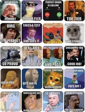 Student Reward Stickers for Classrooms - 300 Pcs Funny Incentive Grading Sticker