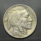 1936-P Buffalo Nickel - XF Details - Circulated - Full Horn