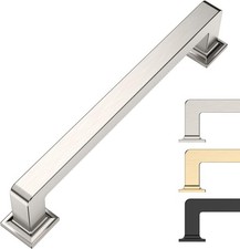 10 Pack 5 Inch 9Build Kitchen Cabinet Handles Brushed Satin Nickel Cabinet Pulls
