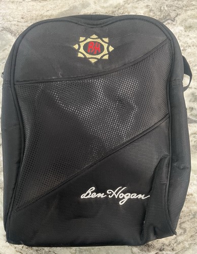 Ben Hogan Golfschuhtasche schwarz Reißverschluss mit Tragegriff