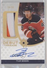 2020 Ultimate Collection Debut Threads 34/99 Tyler Benson #ADT-BE Patch Auto 5j8