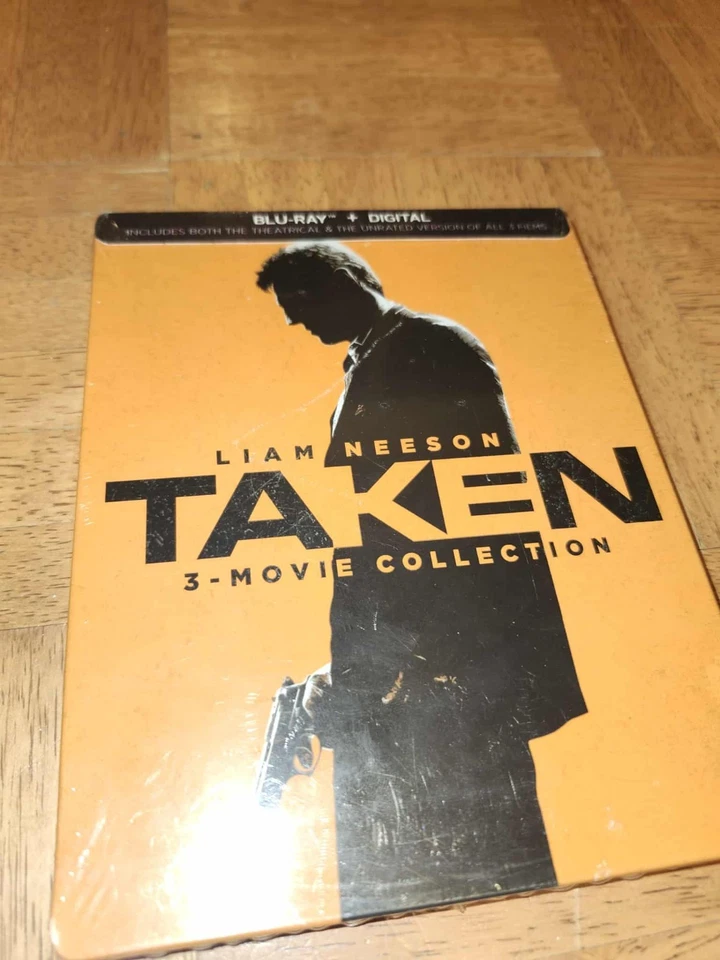 Взятые 3 фильма коллекции Best Buy эксклюзивный SteelBook Blu-ray новый запечатанный - Изображение 2 из 4