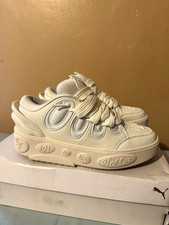 PUMA LaFranc Moment JR Unisex Kids Sneakers US 7 Beige Mesh Low Top 31087001