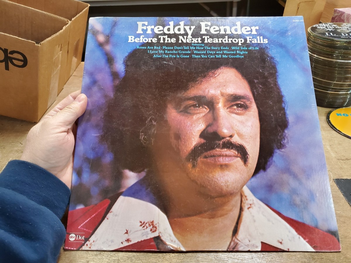 FREDDY FENDER Before The Next Teardrop Falls, 1974 ABC Dot DOSD