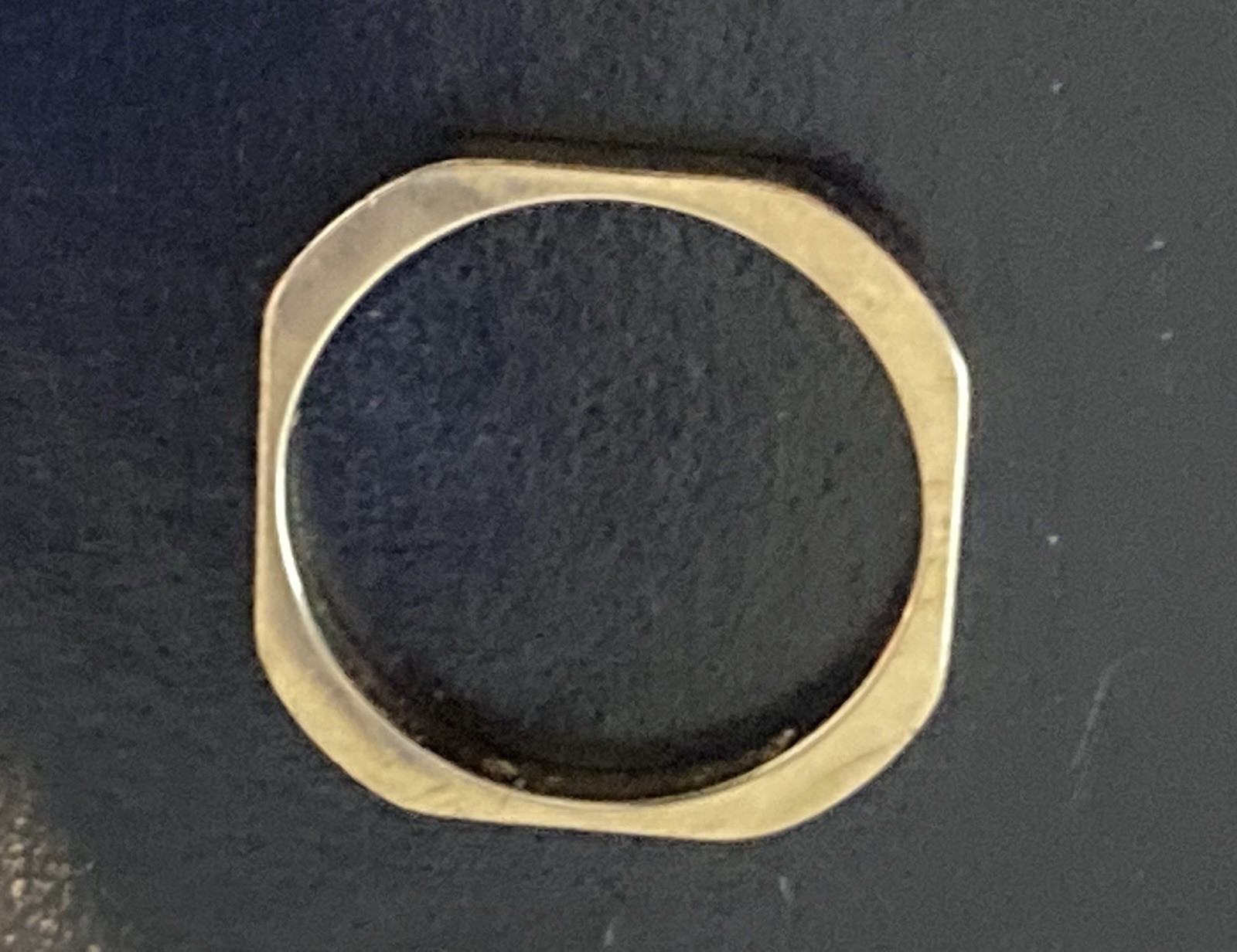 14k Solid Yellow Gold Men Design Ring Size11.75 5… - image 1