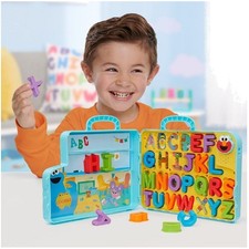 Elmo's Learning Letters Bus Activity Board//