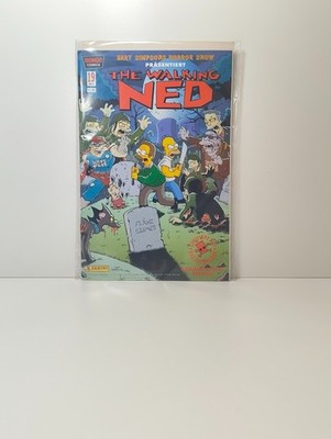 Simpsons Comics Variant Bart Simpsons Horror Show 19 The Walking Ned Z0-1