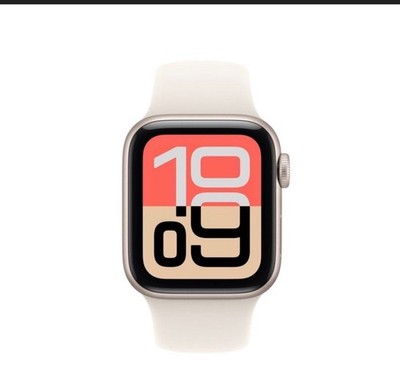 Apple Watch SE 2 GPS, 40mm, Starlight Aluminum Case Starlight Sport BandNEW