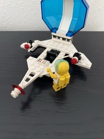 Vintage LEGO Space Futuron Auxiliary Patroller 6850 & Manual - missing 1 piece