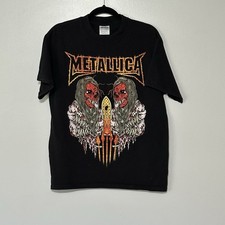 VTG 2003 METALLICA Summer Sanitarium Band Tour T-Shirt Size Medium Double Sided