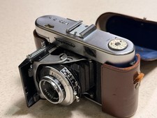 Voigtl nder Vito IIa 35mm Folding Camera   Color-Skopar 50mm f/3.5 With Case