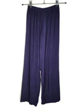 Brandy Melville Elastic Waist Pull-On Pants in Navy Blue One Size New With Tags