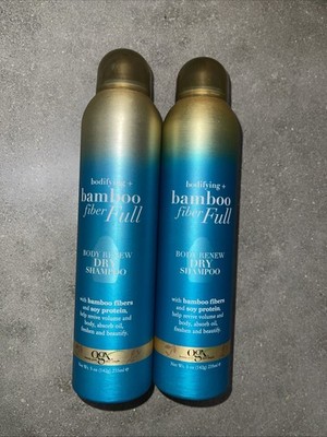 2 OGX Bodifying + Bamboo Fiber-Full Body Renew Dry Shampoo, 5 Ounce