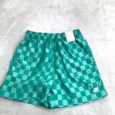Nike Men's Club Woven Flow Check Shorts Size Small New