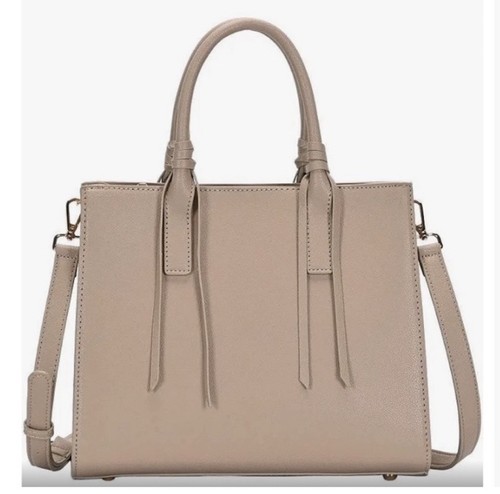 MADISON WEST MAYRA SATCHEL BAG TAUPE