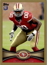 2012 Topps #414 Cam Johnson Gold #/2012 ROOKIE 49ERS