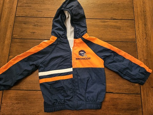 Official NFL Broncos Jacket Kids Size 3T - Picture 1 of 3